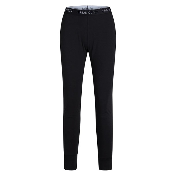 Urban Quest Bamboo Dames Sweat Leggings Zwart