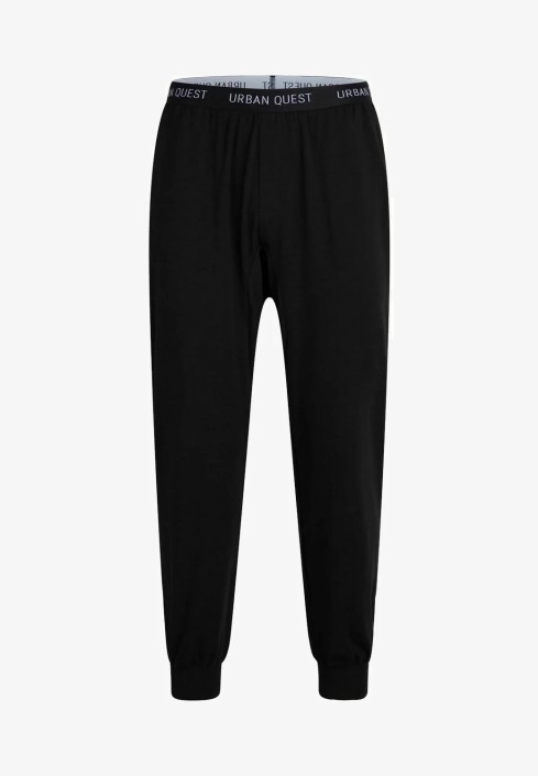 Urban Quest Bamboo Heren Sweatpants Zwart